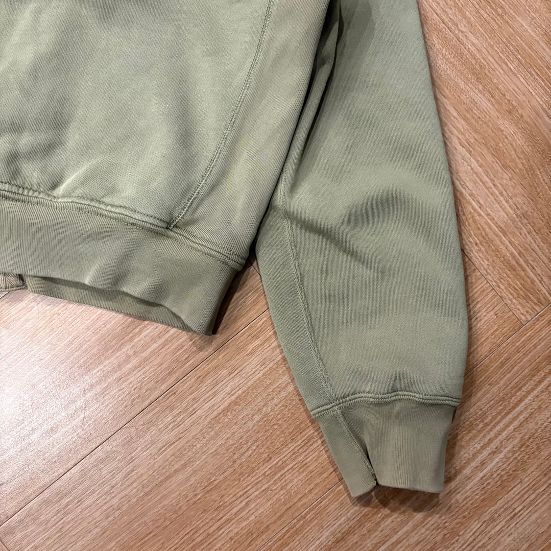 폴로 랄프로렌 카키 와플 라인 후디 집업 상품이미지6