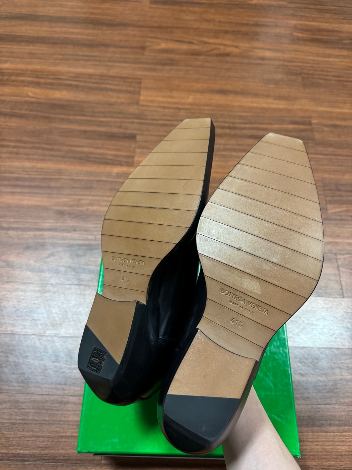 (41.5) 보테가베네타 첼시부츠 새상품 상품이미지5