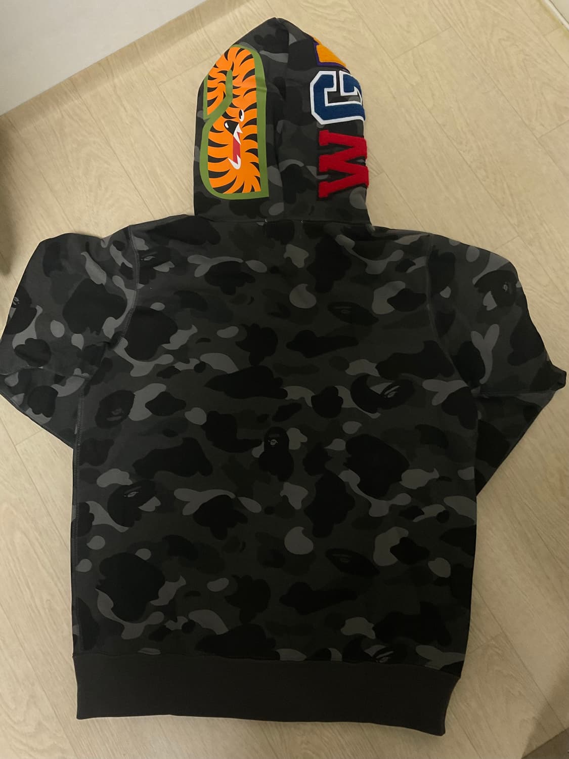 베이프 흑계 후드집업 / M 상품이미지3