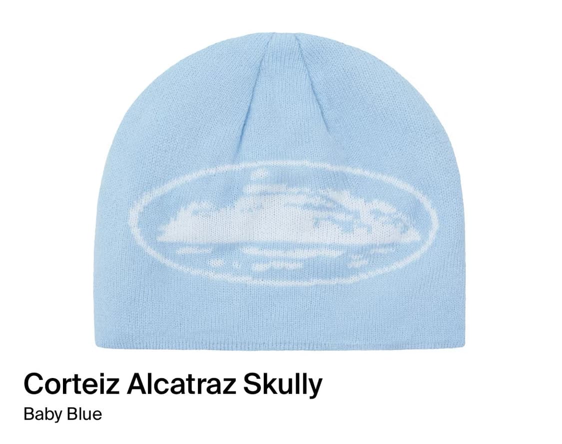 Corteiz Alcatraz Skully Beanie 상품이미지1