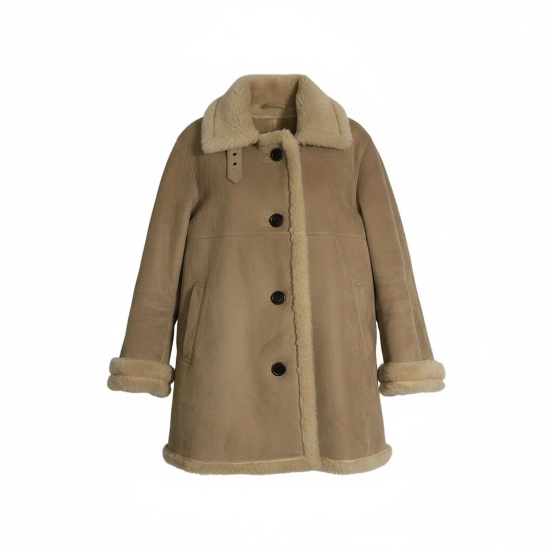 링서울 무스탕 롱코트  상품이미지1