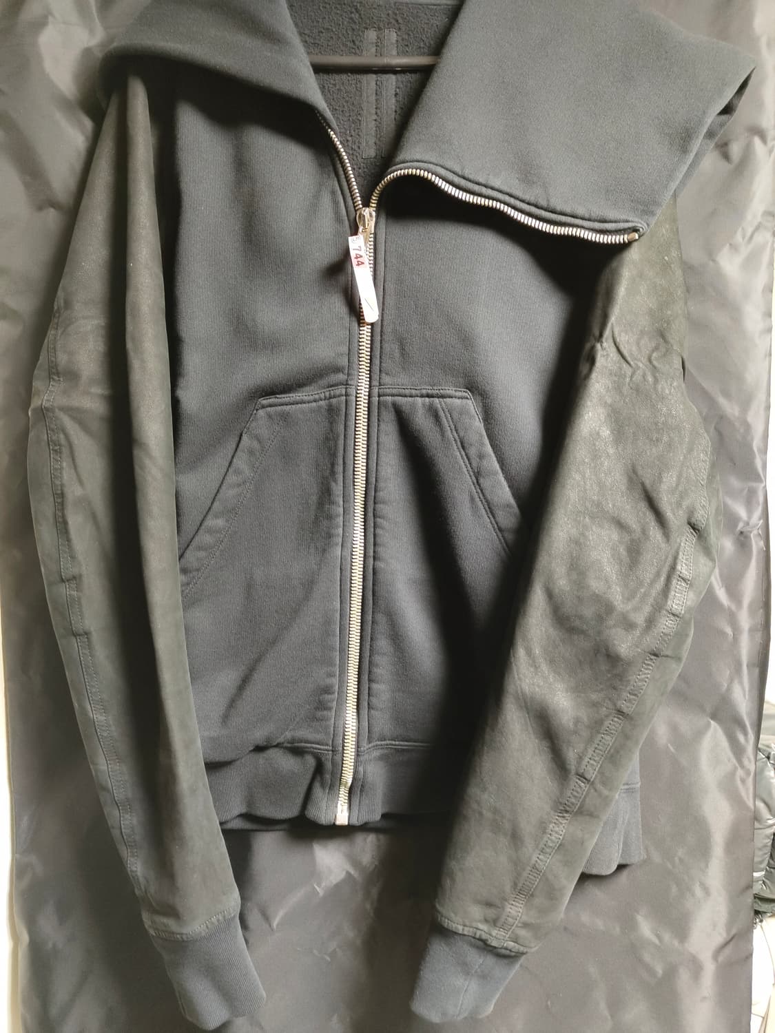 릭오웬스 레더 마운틴 후디 상품이미지1