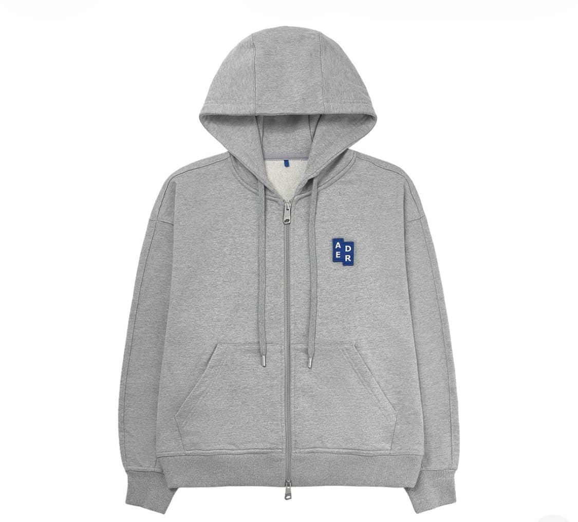 XL 아더에러 시그니피컨트 TRS 태그 후드집업 시그 02 그레이 판매 상품이미지1