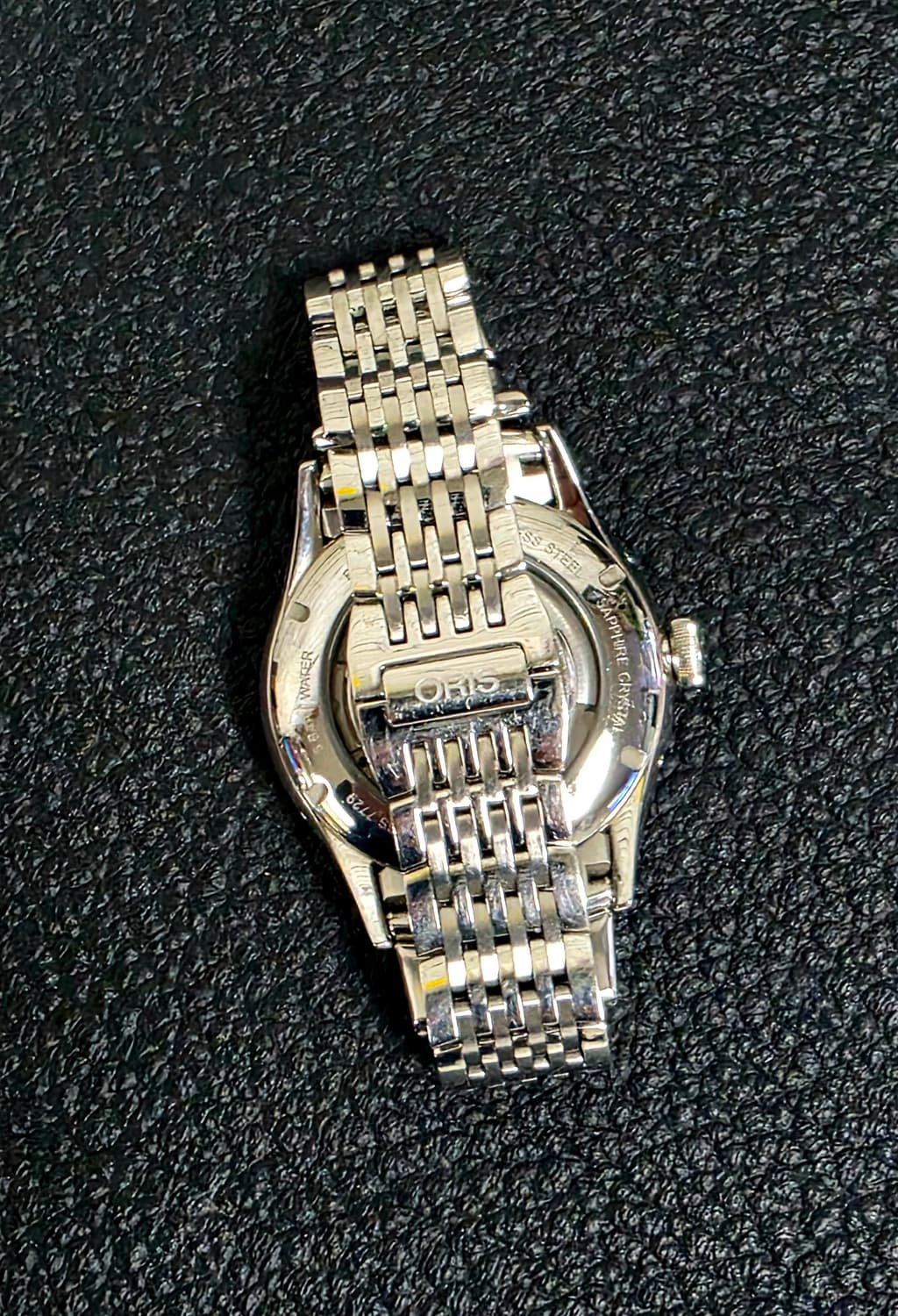 오리스시계 781 7729 4051 오리스 아뜰리에 문페이즈 블루핸즈 자 상품이미지4