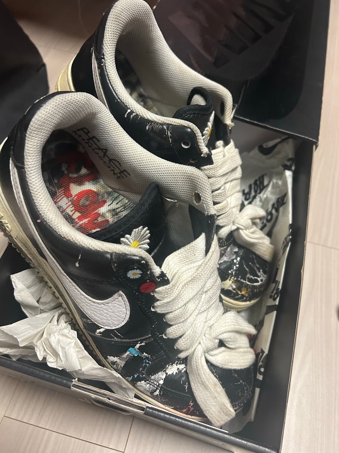 나이키 피스마이너스원 에어포스 1.0 280 나코탭 상품이미지1