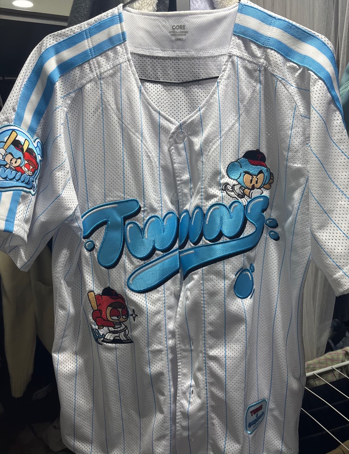 LG 트윈스 X 크아 콜라보 야구 유니폼 상품이미지1