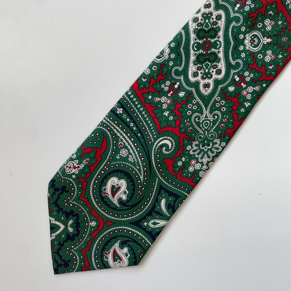 발렌티노(VALENTINO) 페이즐리 정품 명품 넥타이 상품이미지7