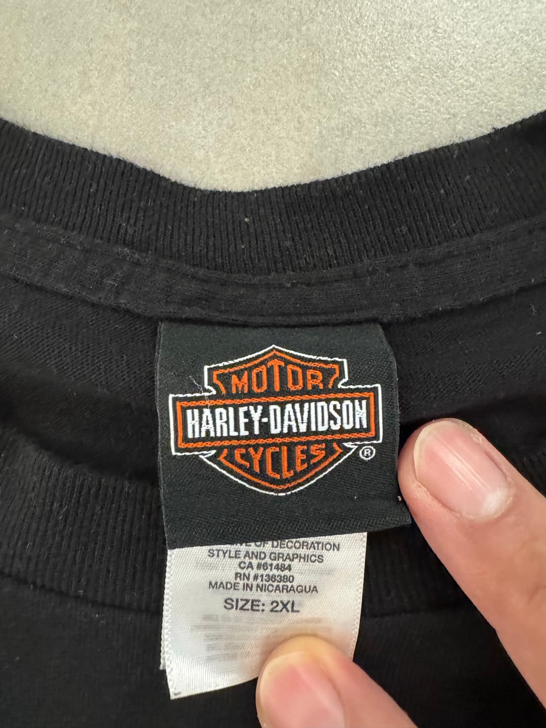 00’s Harley Davidson 빈티지 티셔츠 XXL 상품이미지3