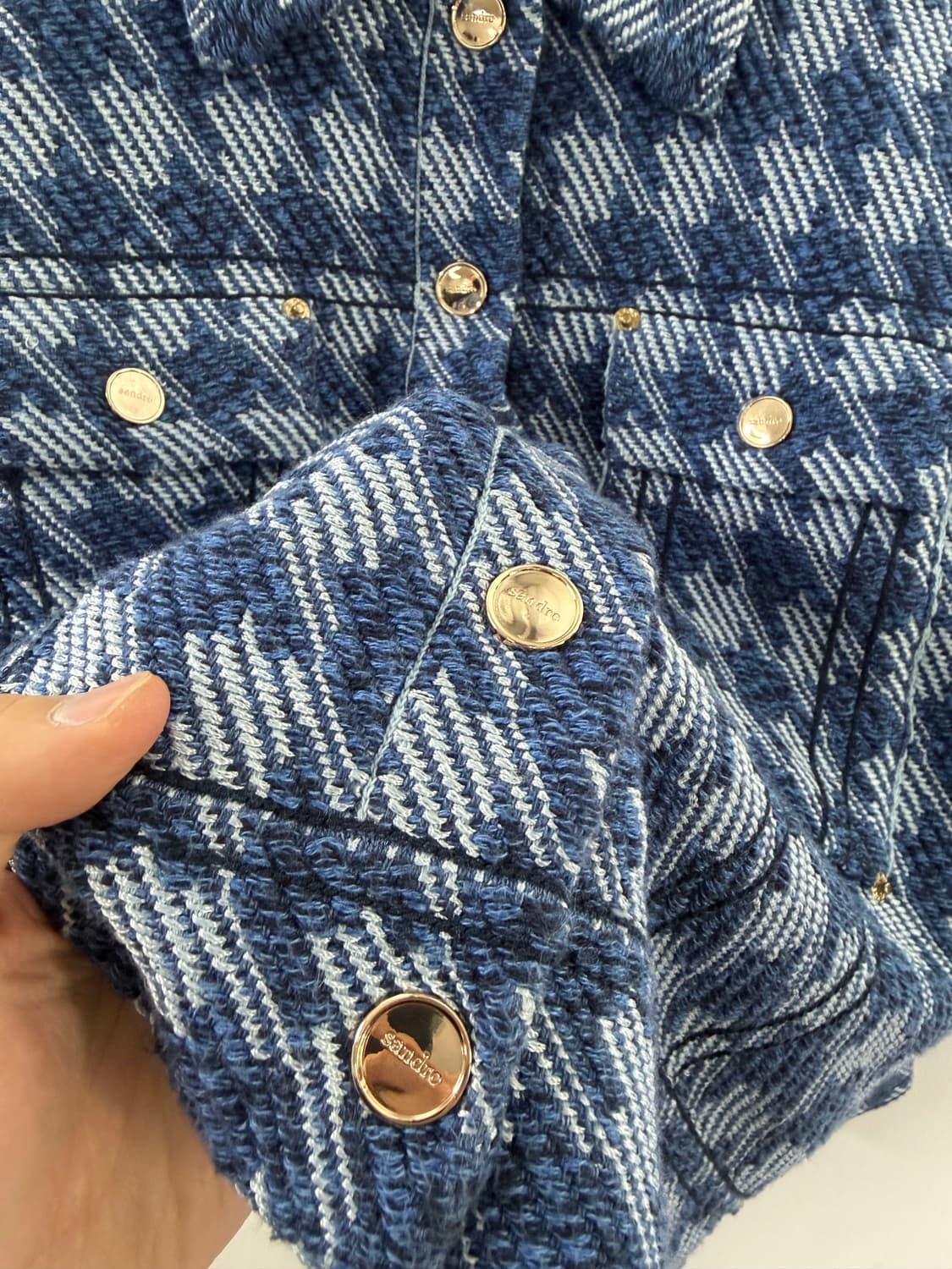 산드로 트위드자켓 산드로자켓 산드로트위드자켓 상품이미지3