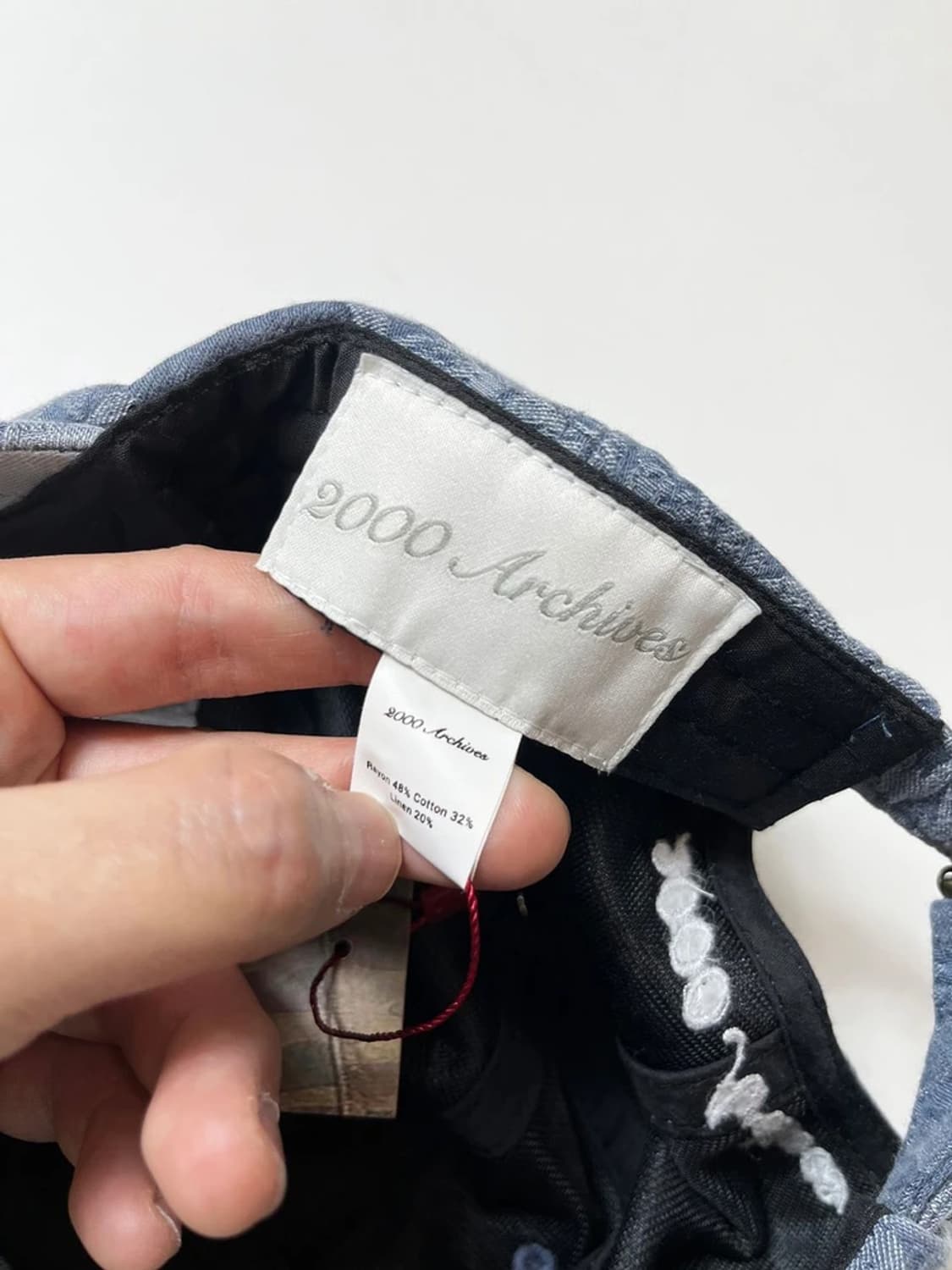 2000아카이브스 자카드 볼캡 Q1320 상품이미지7