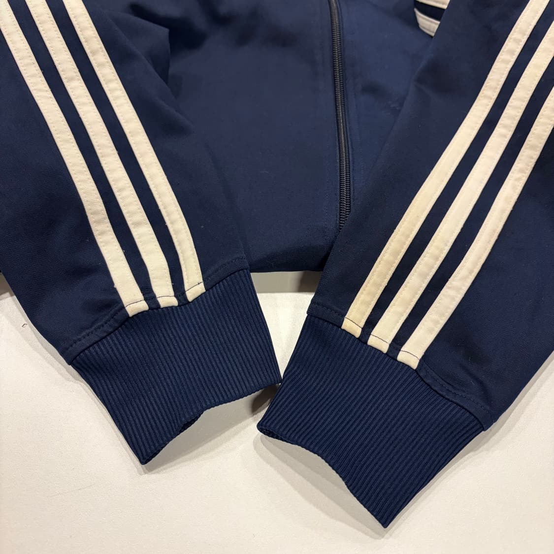 [105] 12s 아디다스 파이어버드 네이비 삼선 트랙탑 져지 C256 상품이미지5