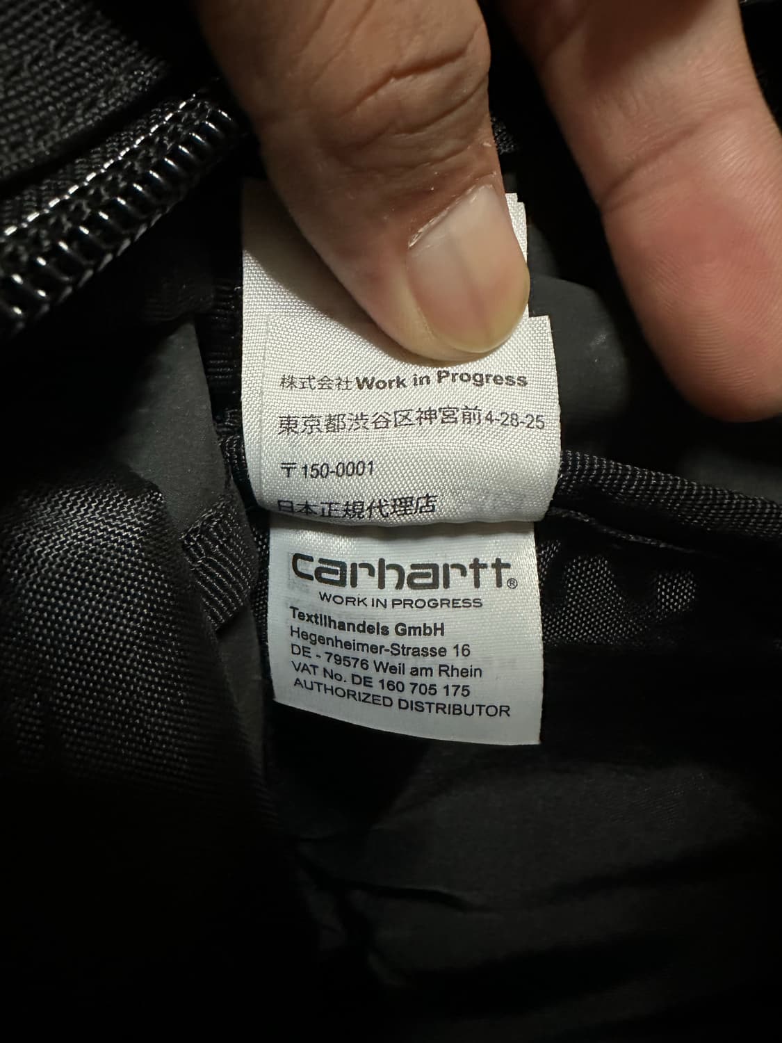 칼하트 킥플립 백팩 블랙 판매 상품이미지5