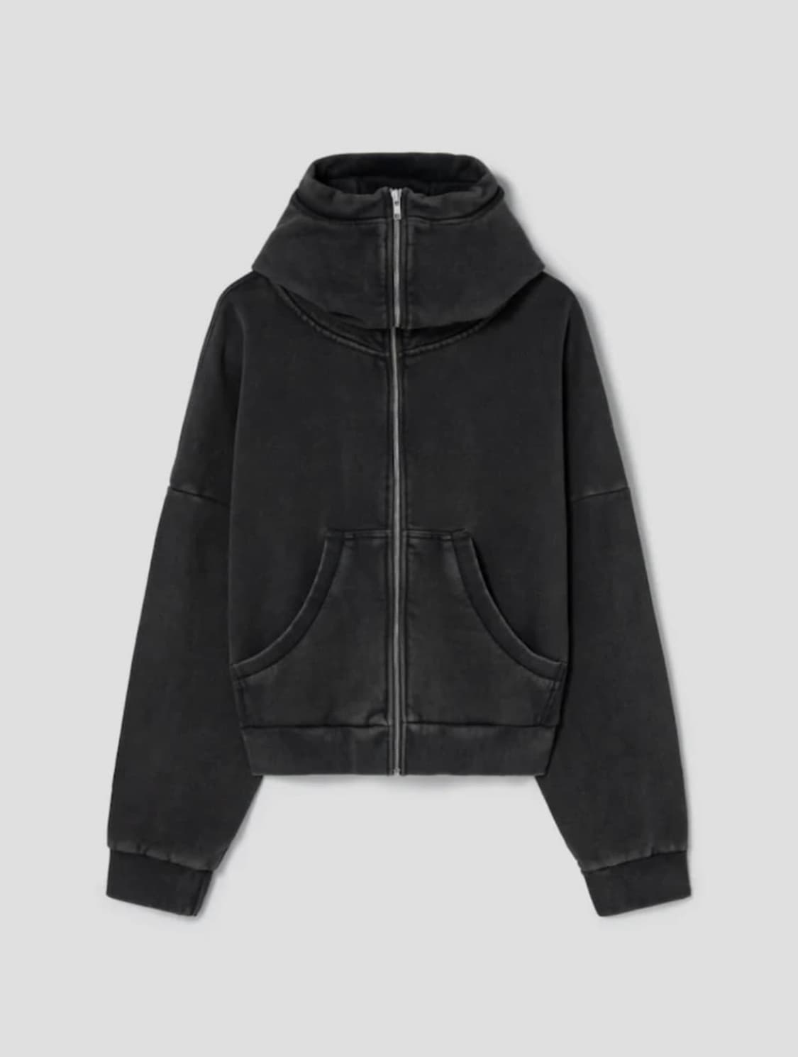엔타이어 스튜디오 풀집 후드집업 블랙 상품이미지4