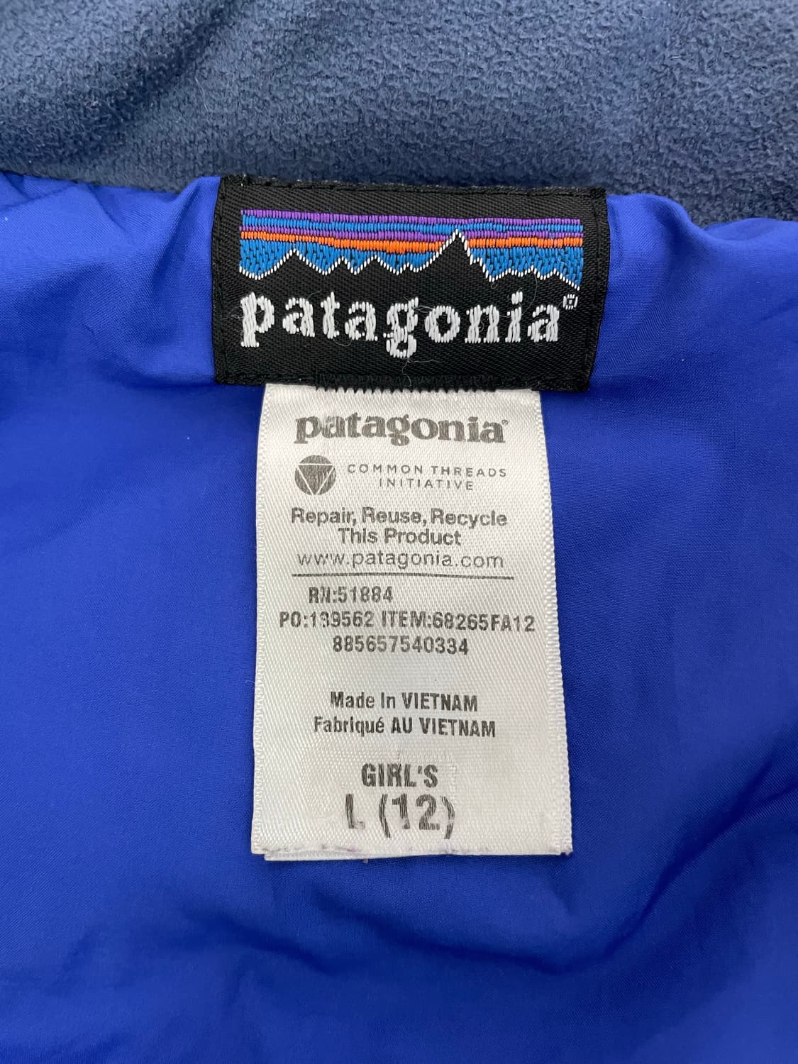 파타고니아 패딩 12Y(80-85) 상품이미지7