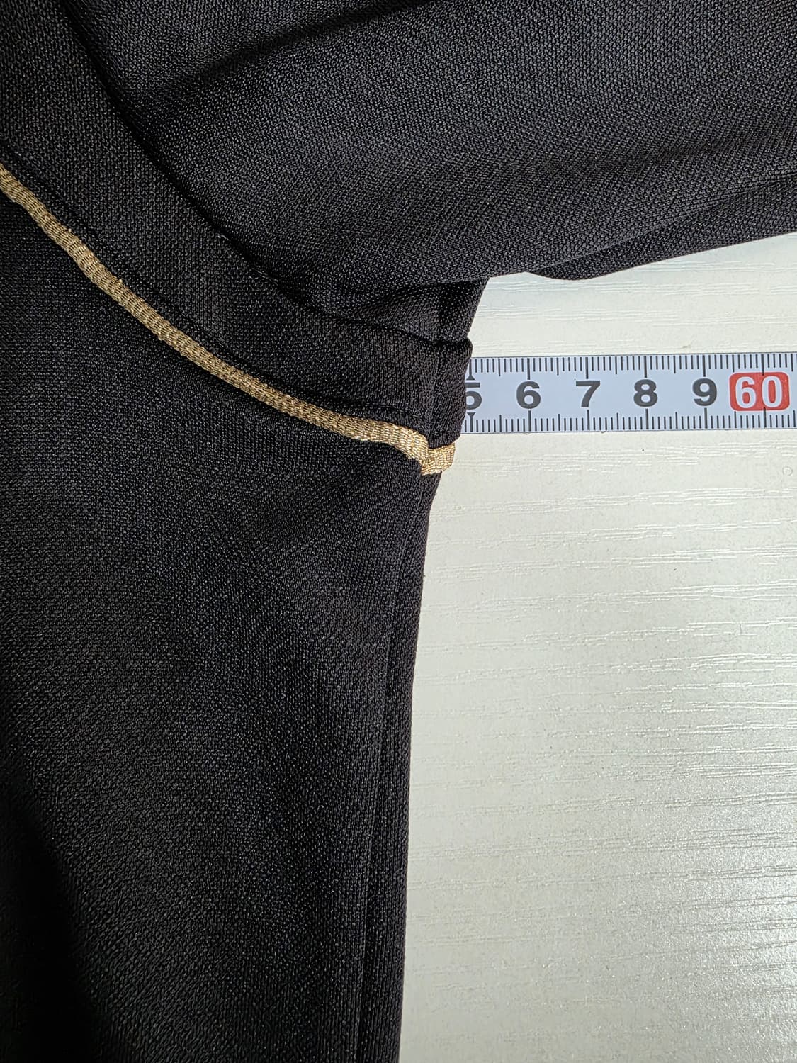 아디다스 블랙 골드 트랙탑 자켓 95(100) 상품이미지6