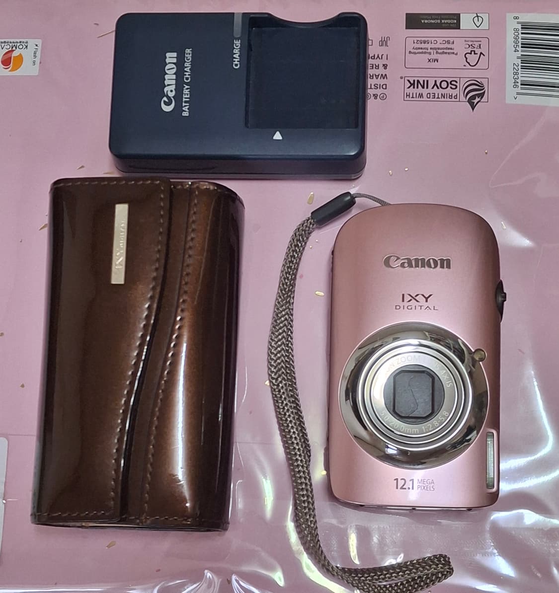 캐논 익시 ixy 510is(=익서스 ixus 110is) 디카 핑크 상품이미지1