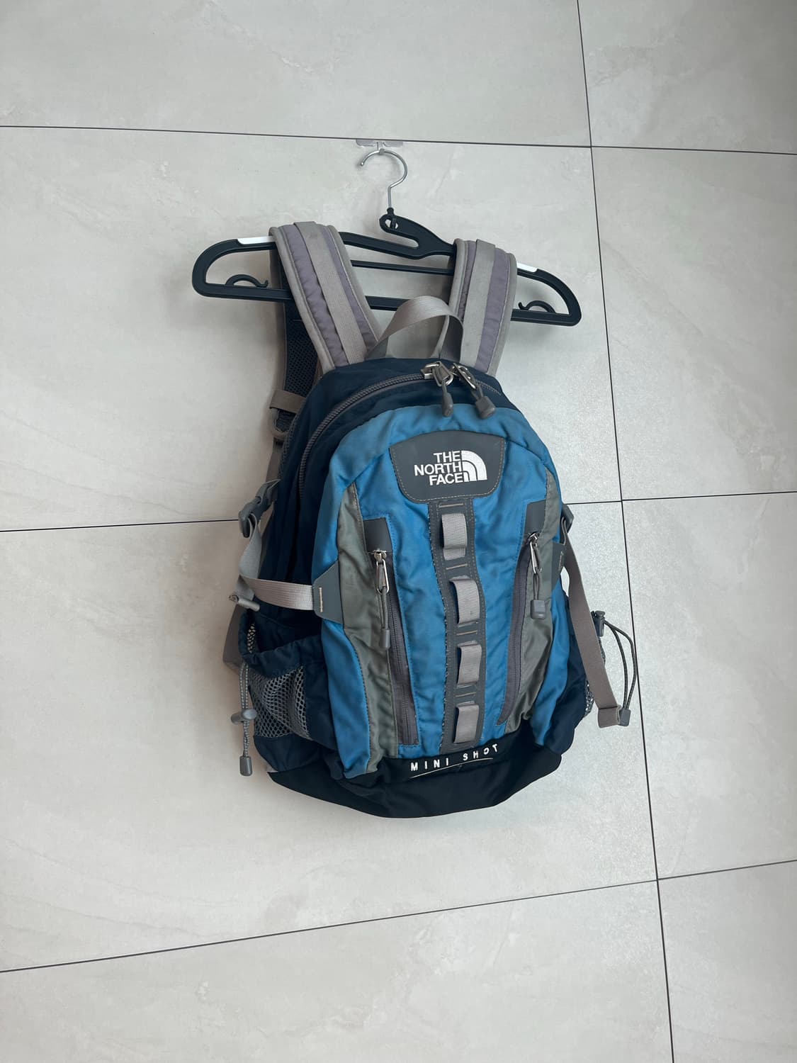 노스페이스 미니샷 백팩 블루 상품이미지2