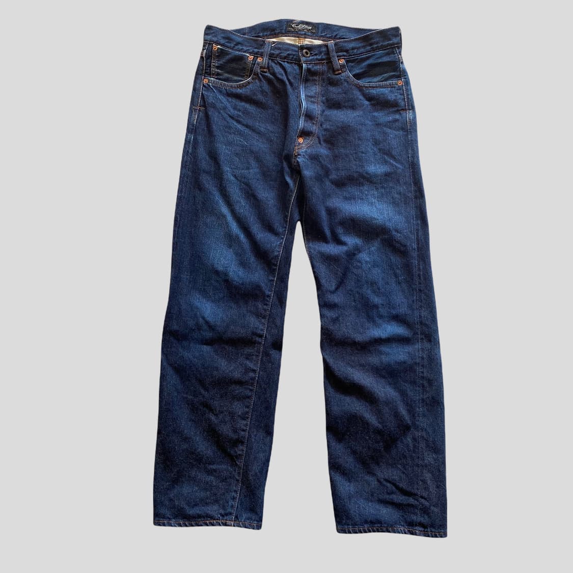 (S)COAL BLACK 신치백 셀비지 데님청바지 상품이미지1