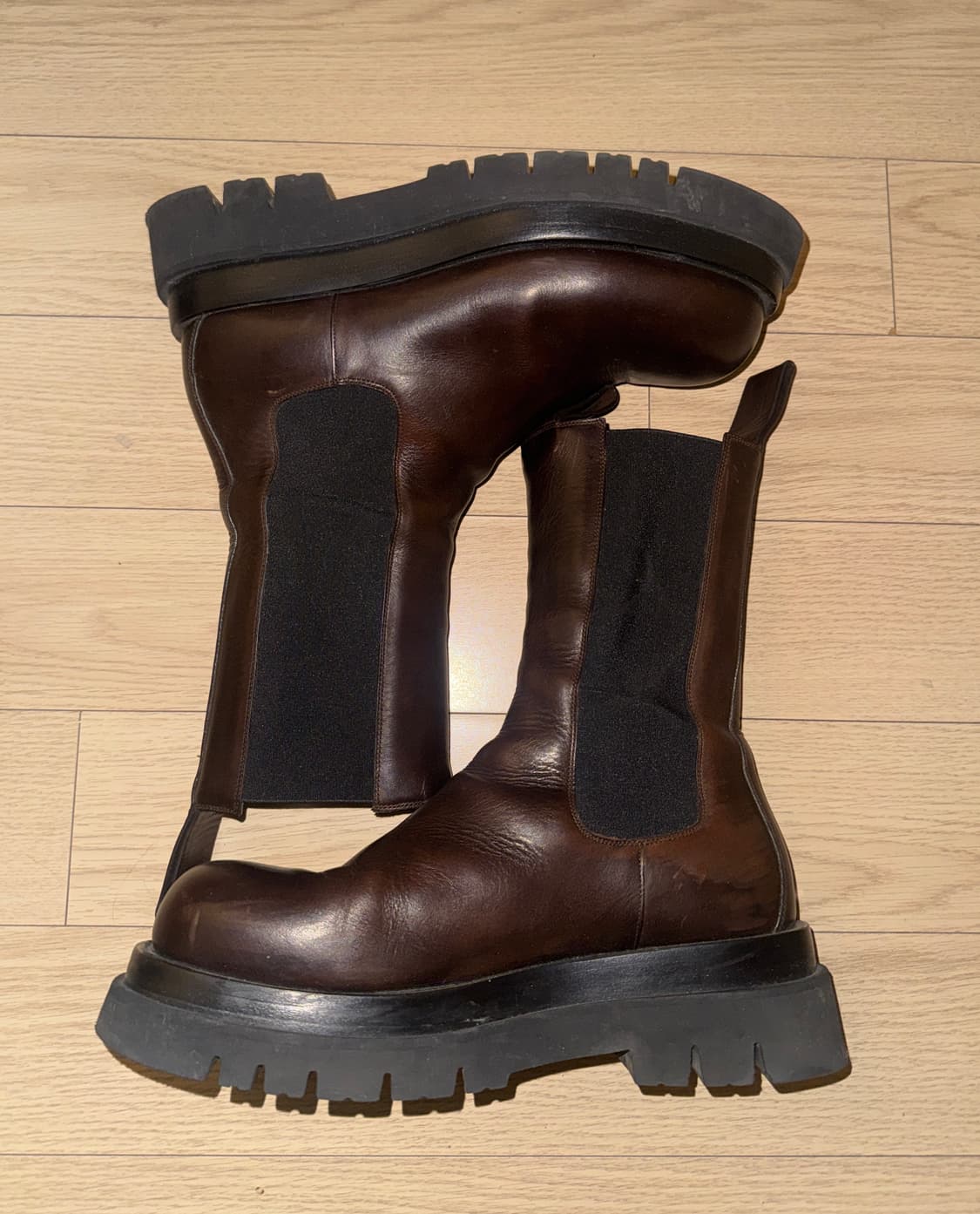 보테가베네타 러그 부츠 상품이미지2