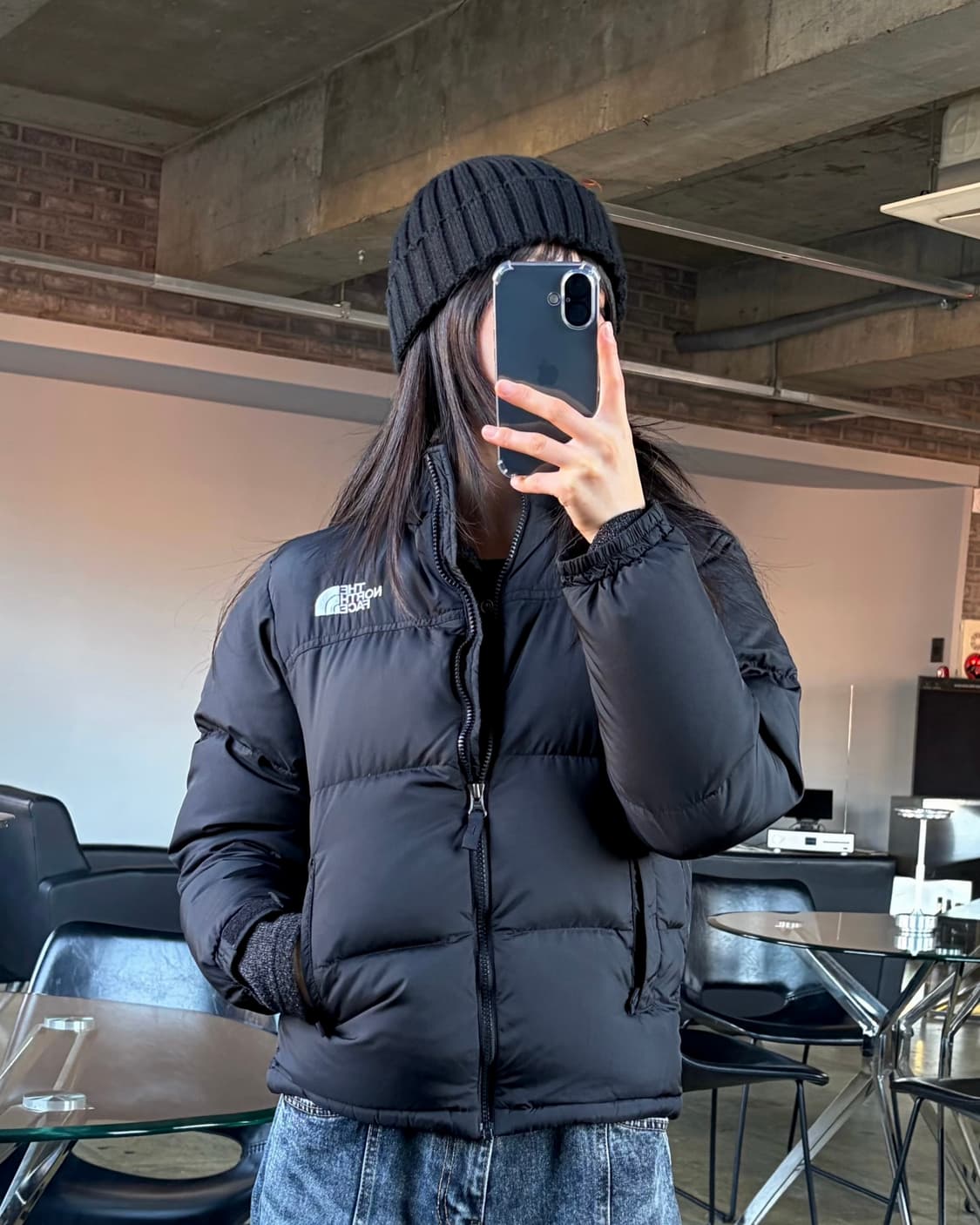 [XS/150]노스페이스 키즈 눕시 푸퍼 경량 패딩 상품이미지1