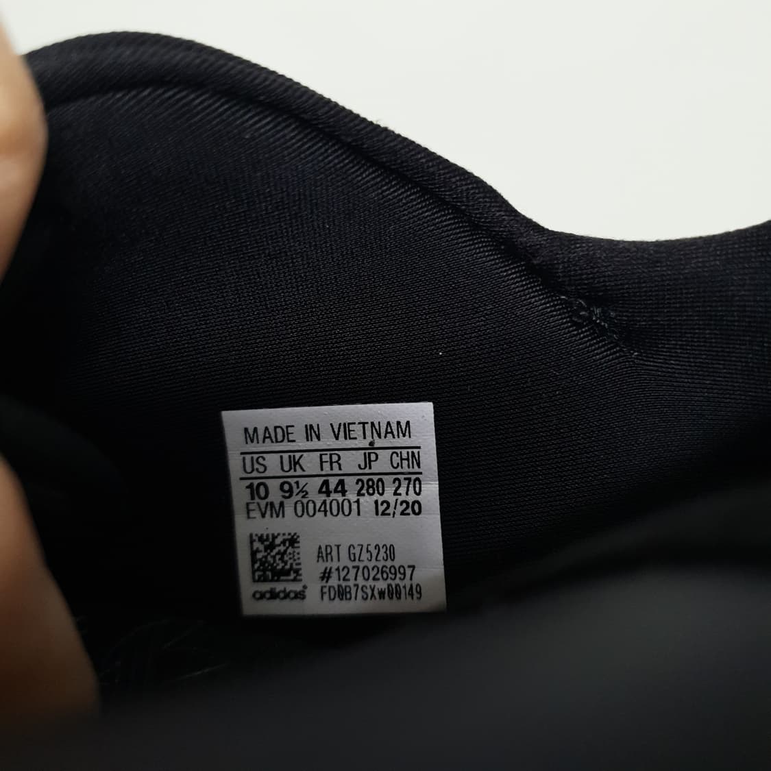 280) 아디다스 오즈위고 셀록스 코어 블랙 스니커즈 운동화 희귀 상품이미지9