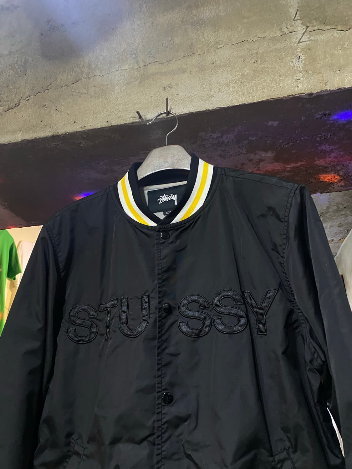 10s stussy 스투시 나일론 스타디움 자켓 M  상품이미지2