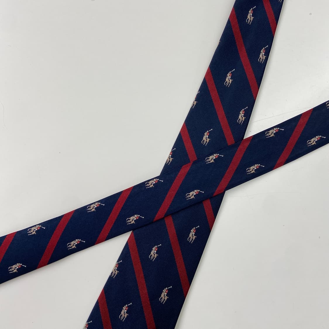 폴로 랄프로렌(POLO) 모노그램 명품 정품 넥타이8.2cm 상품이미지4