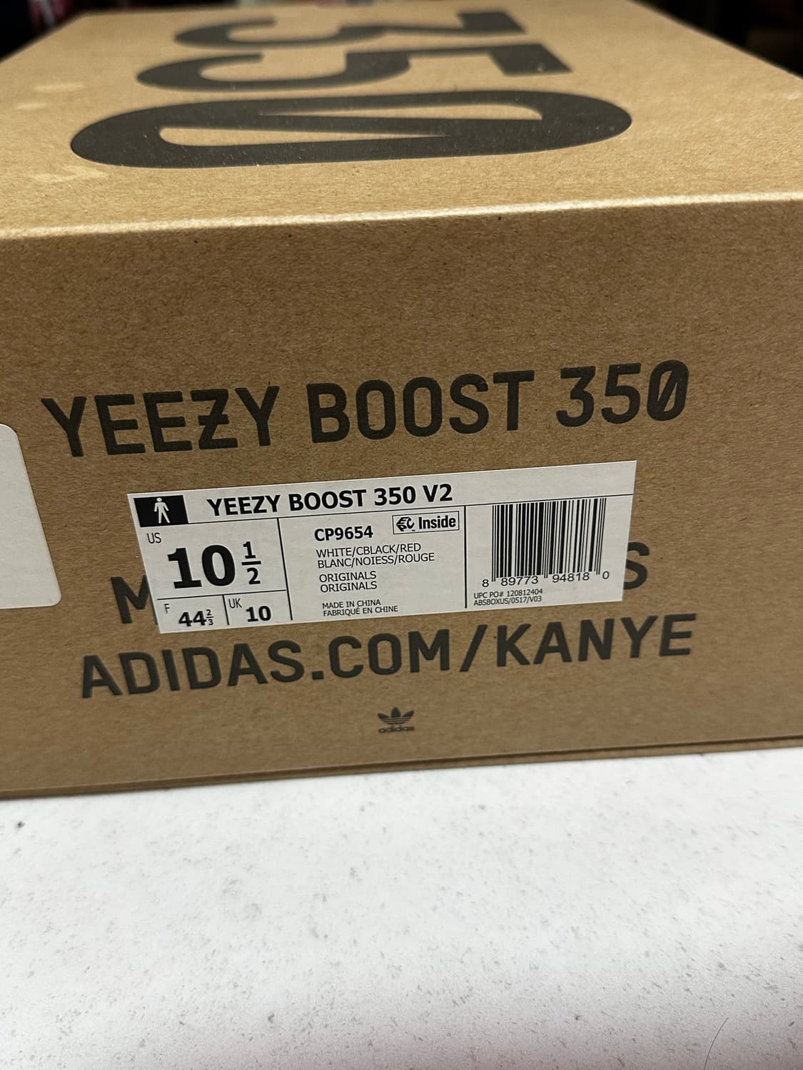 아디다스 이지부스트 350 v2 지브라 상품이미지8