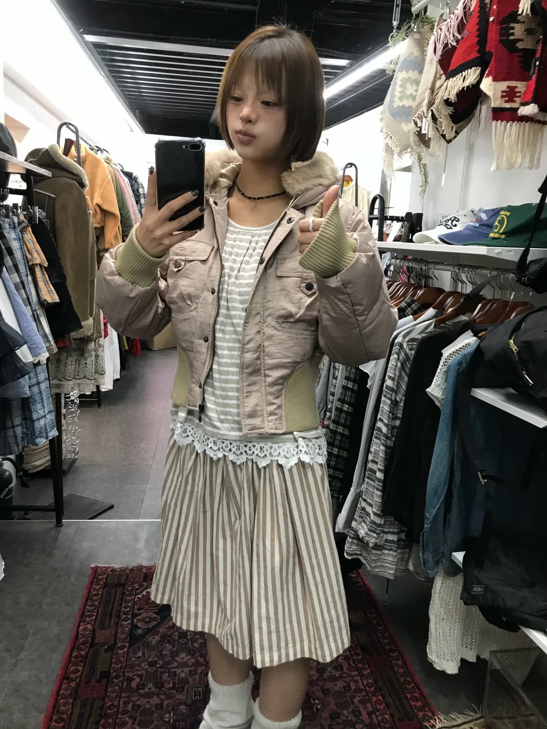 No. 핑크 베이지 코디 Set 상품이미지4