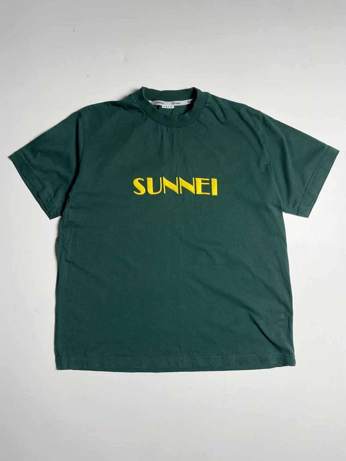써네이 SUNNEI 클래식 로고 프린트 반팔 티셔츠 R1076 상품이미지1