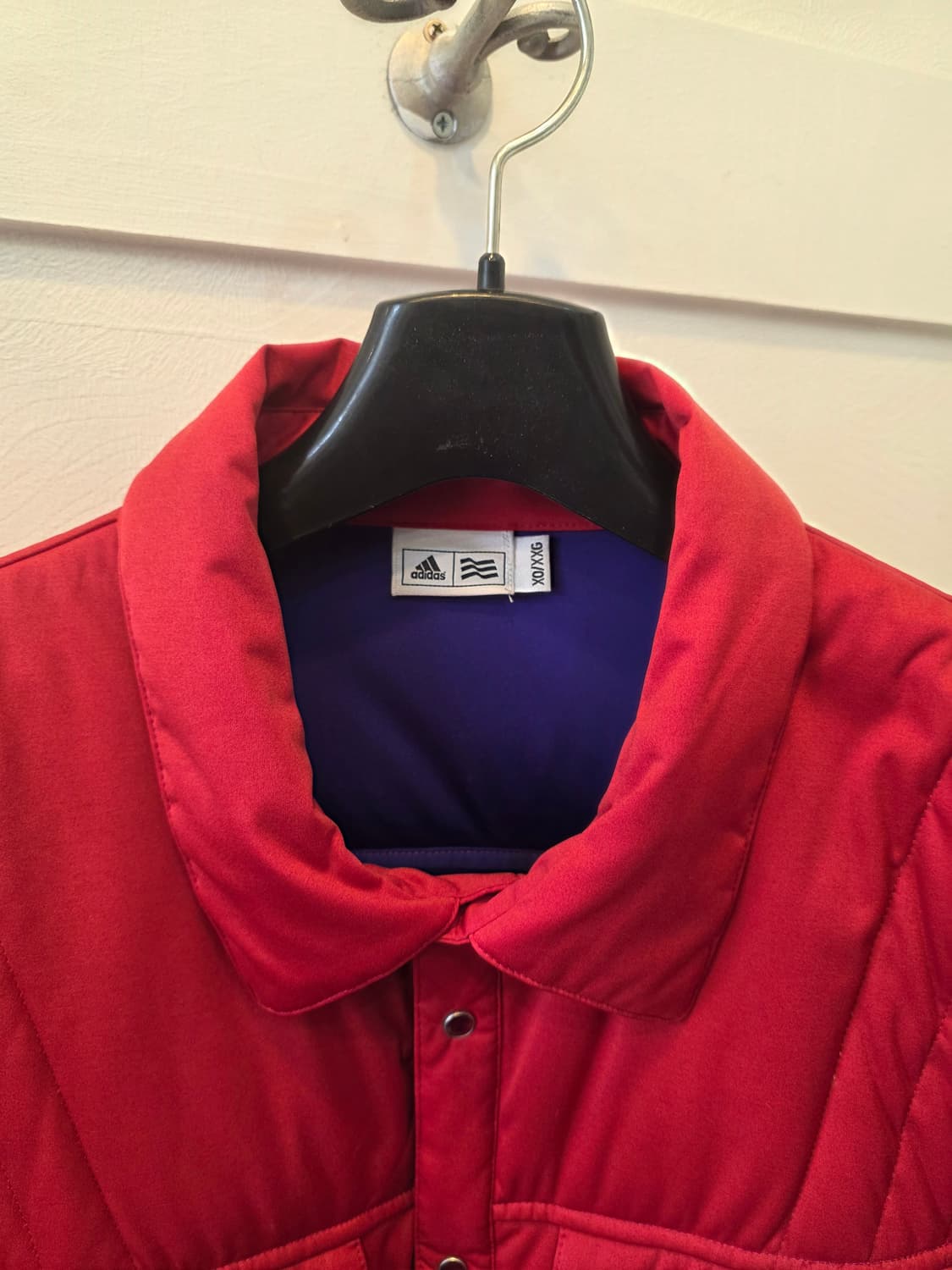아디다스 레드 퀼팅 자켓 (XO) 상품이미지2