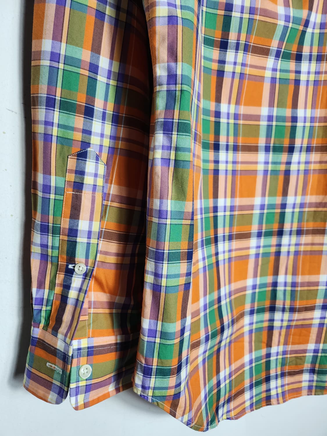 폴로 랄프로렌 클래식핏 체크 셔츠 상품이미지6