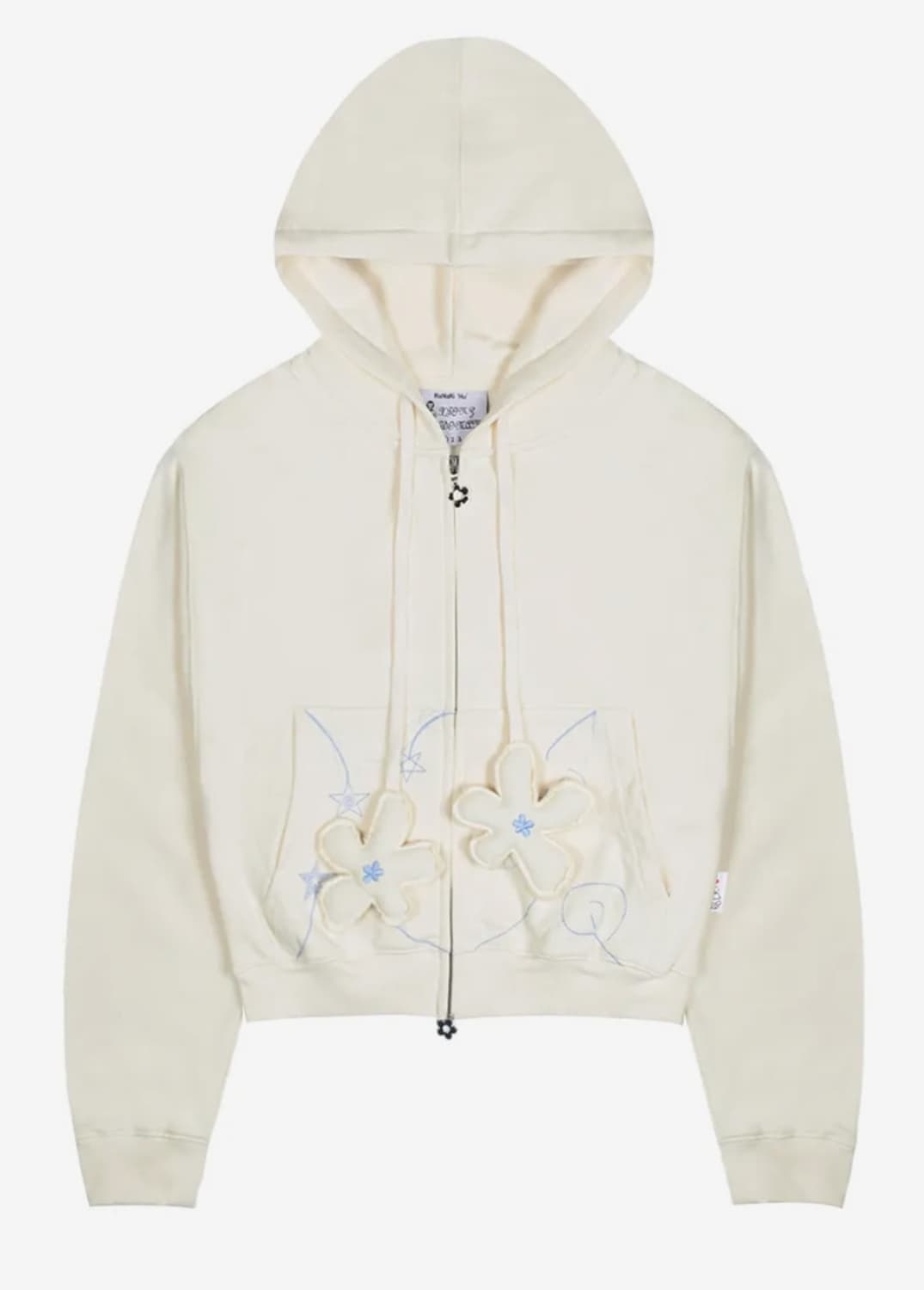 루나키후 스테리 나잇 크롭 후드집업 상품이미지4