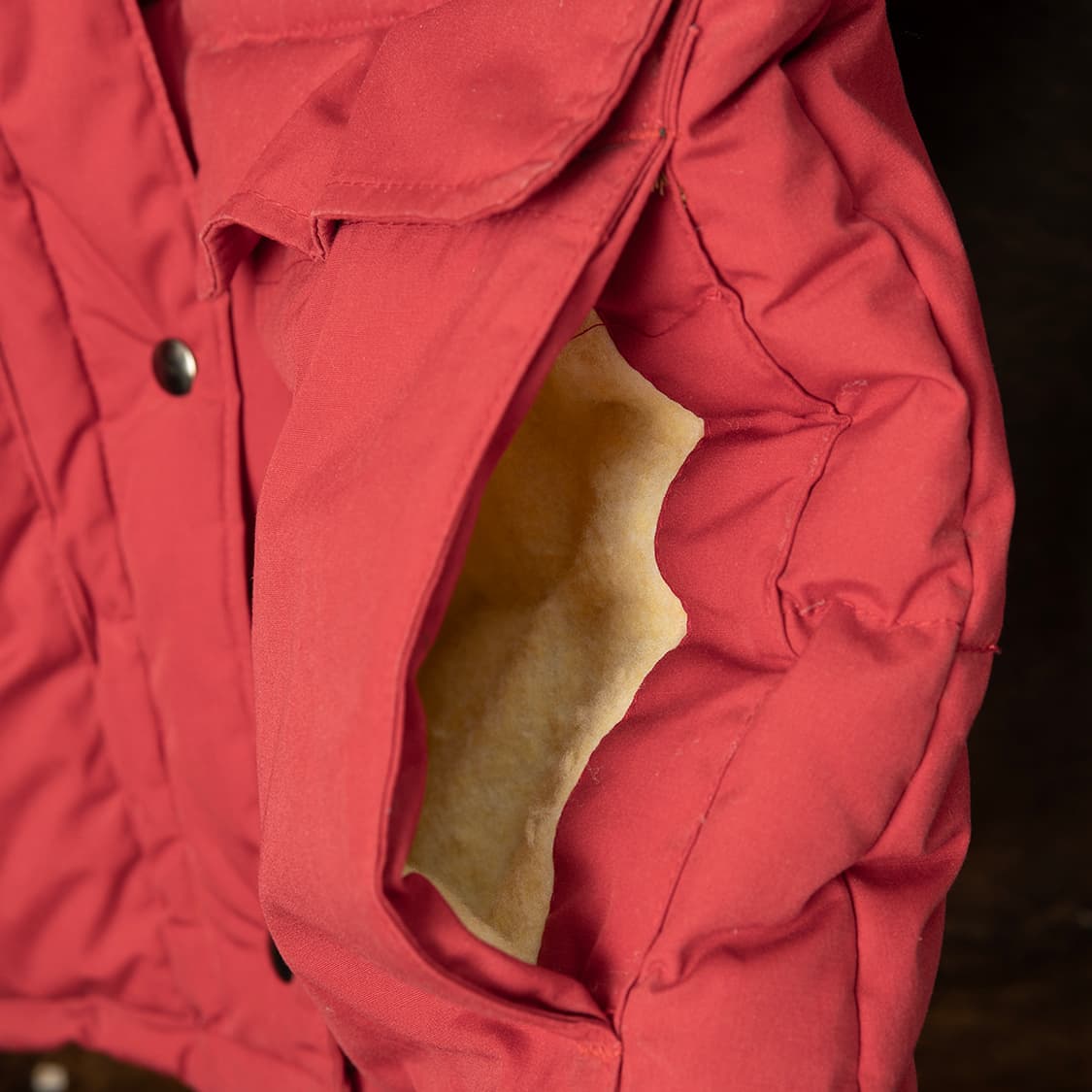 [S] 70s 에디바우어 카라코람 다운 파카  상품이미지5