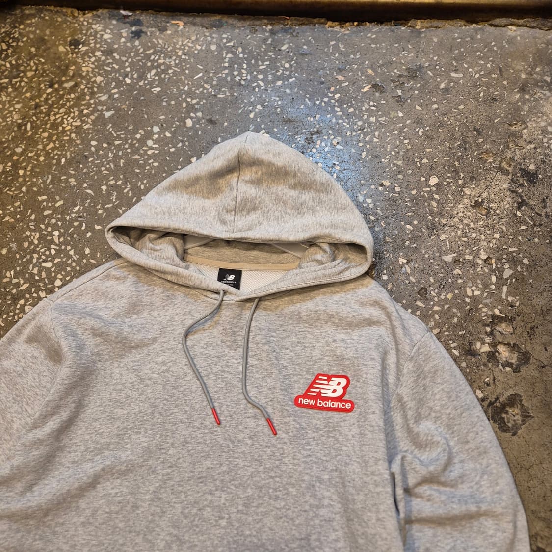 L~XL 뉴발란스 그레이 후드 상품이미지6