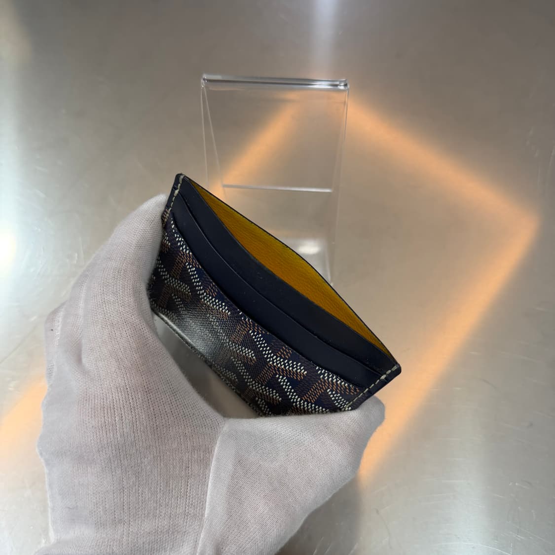 [리오브전포점] 고야드 생쉴피스 카드 홀더 네이비 상품이미지4