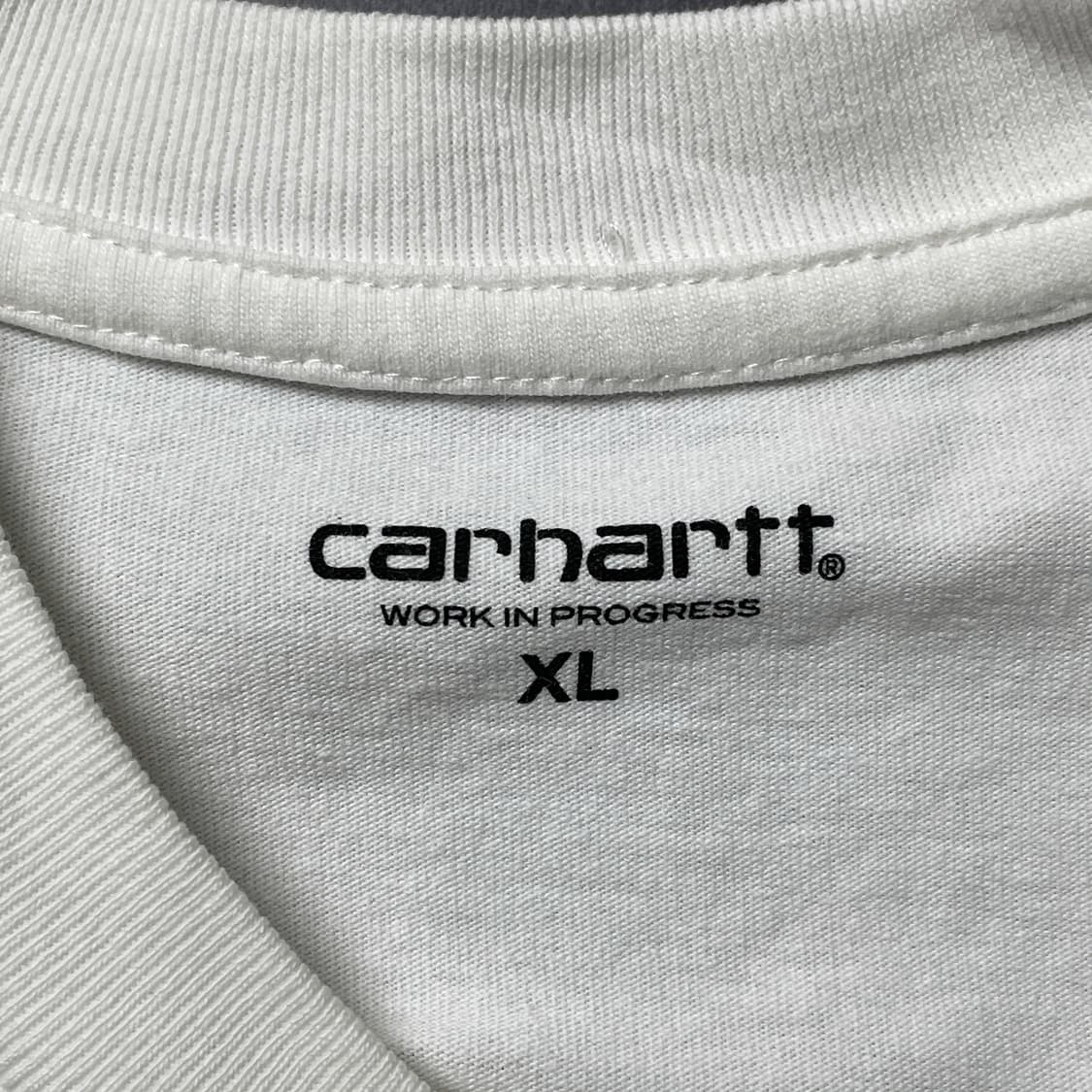 CARHARTT 칼하트 화이트 자수 반팔 티셔츠 A01197 상품이미지9