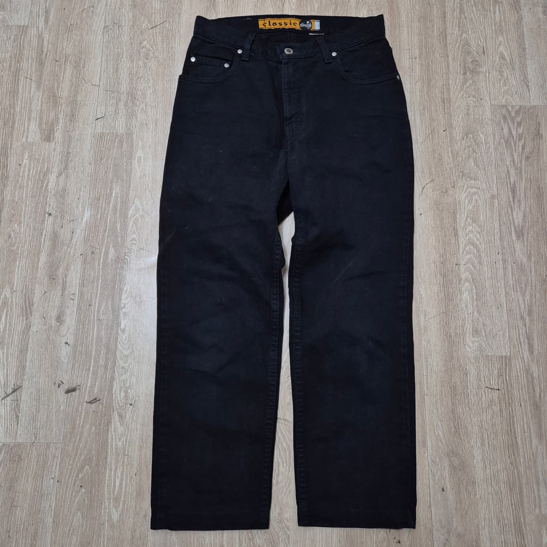 리바이스 클래식 실버탭 여성 블랙 데님팬츠 청바지 (26) 상품이미지1