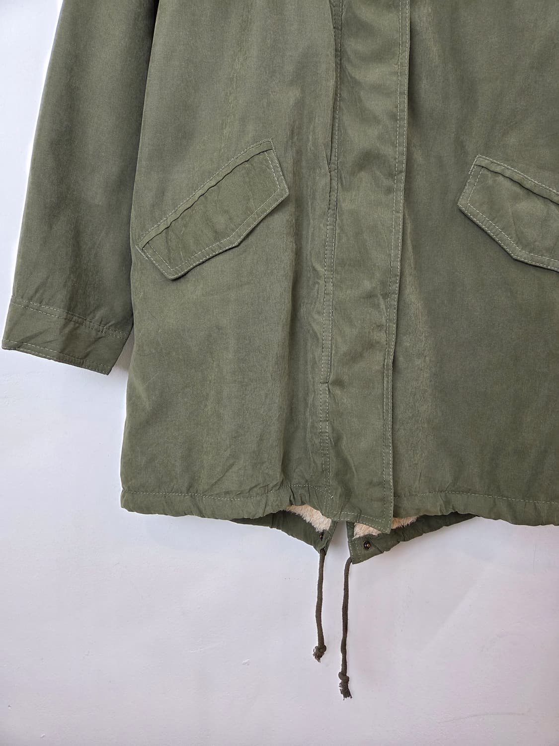 피쉬테일 롱 야상 상품이미지3