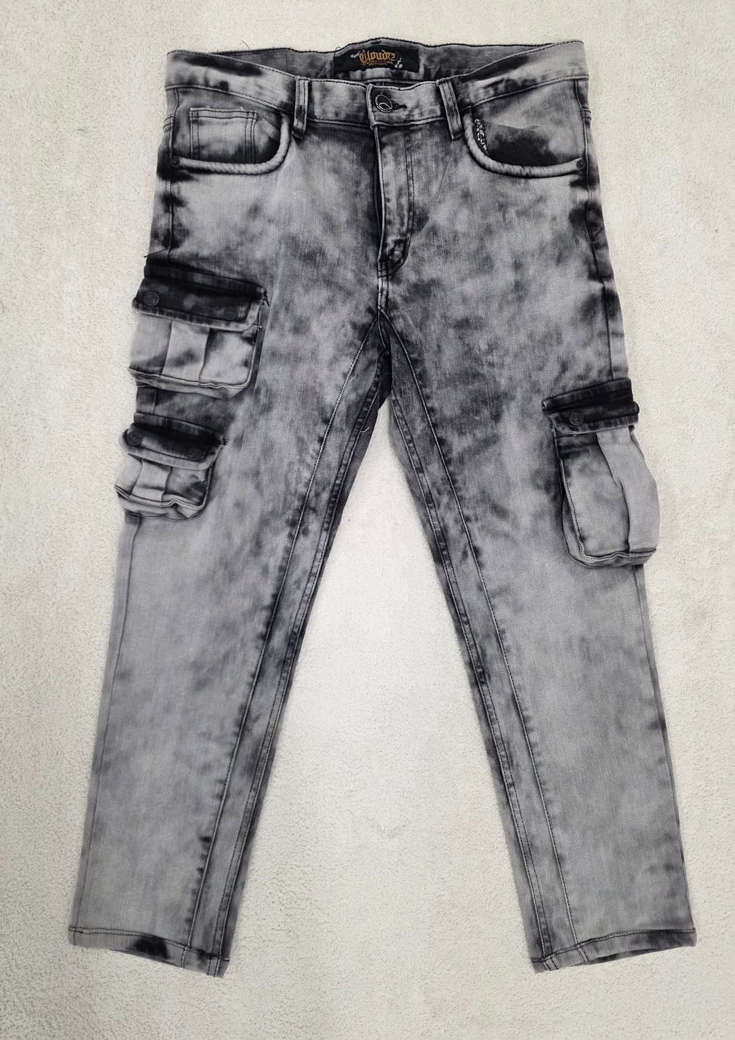 클라우드72 워싱 카고청바지.  싸이즈 34 상품이미지1