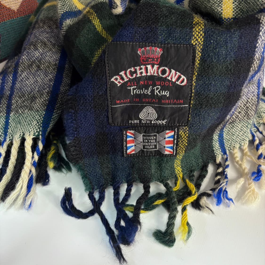 RICHMOND 타탄체크 트레블 러그 (GREAT BRITAIN)  상품이미지4