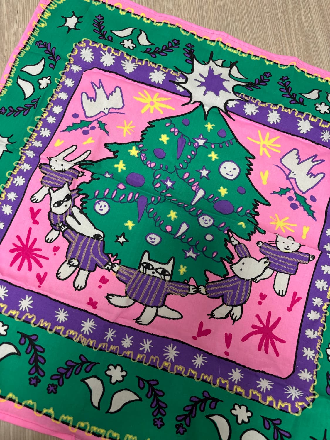 러쉬 낫랩 보자기 스카프 상품이미지1