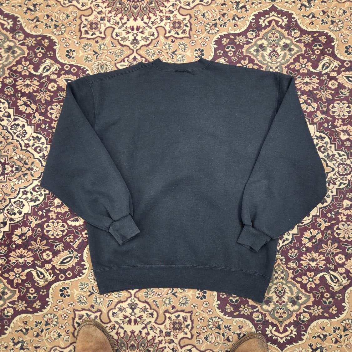 90s 러셀 플레인 스웨트 맨투맨 L made in usa 상품이미지2