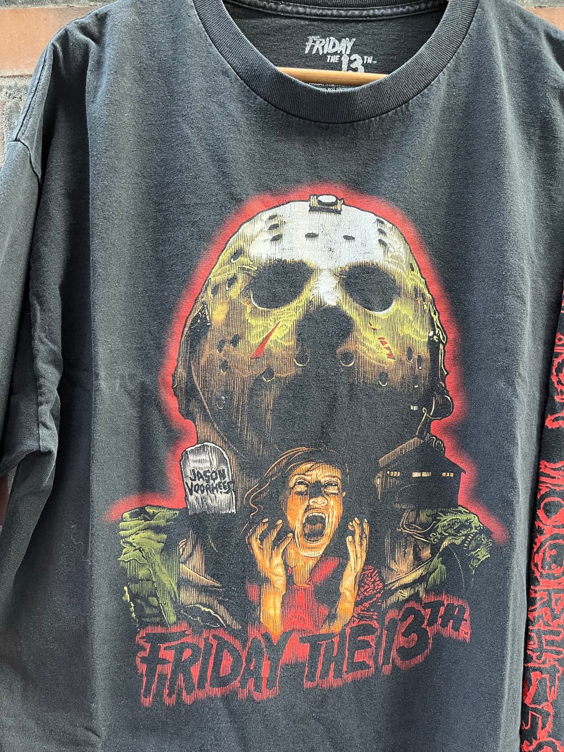 XL) Friday the 13th Long Sleeve 상품이미지3