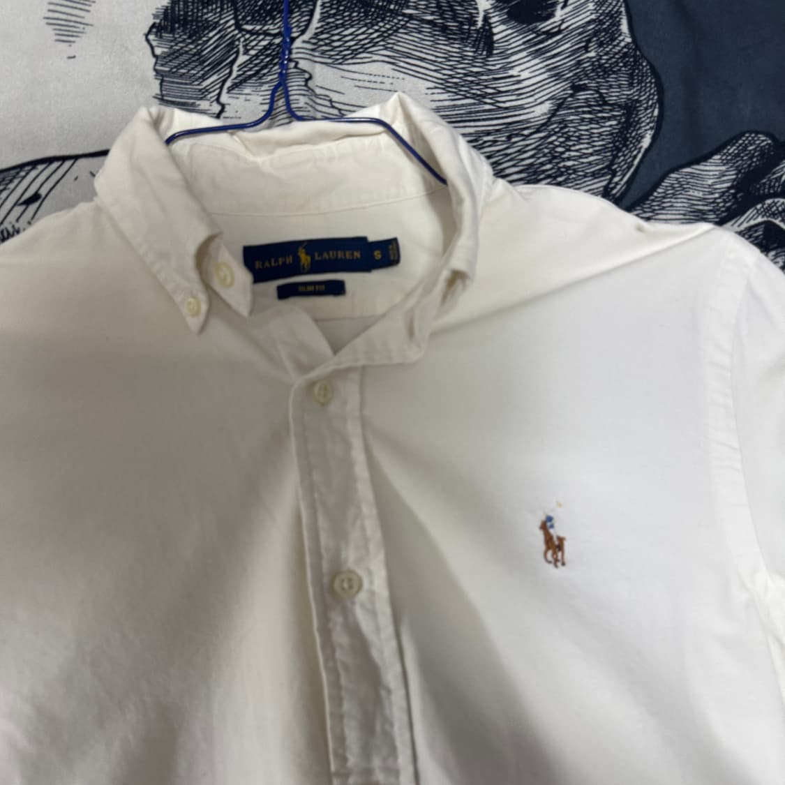폴로랄프로렌 슬림핏 화이트셔츠 S사이즈 상품이미지2