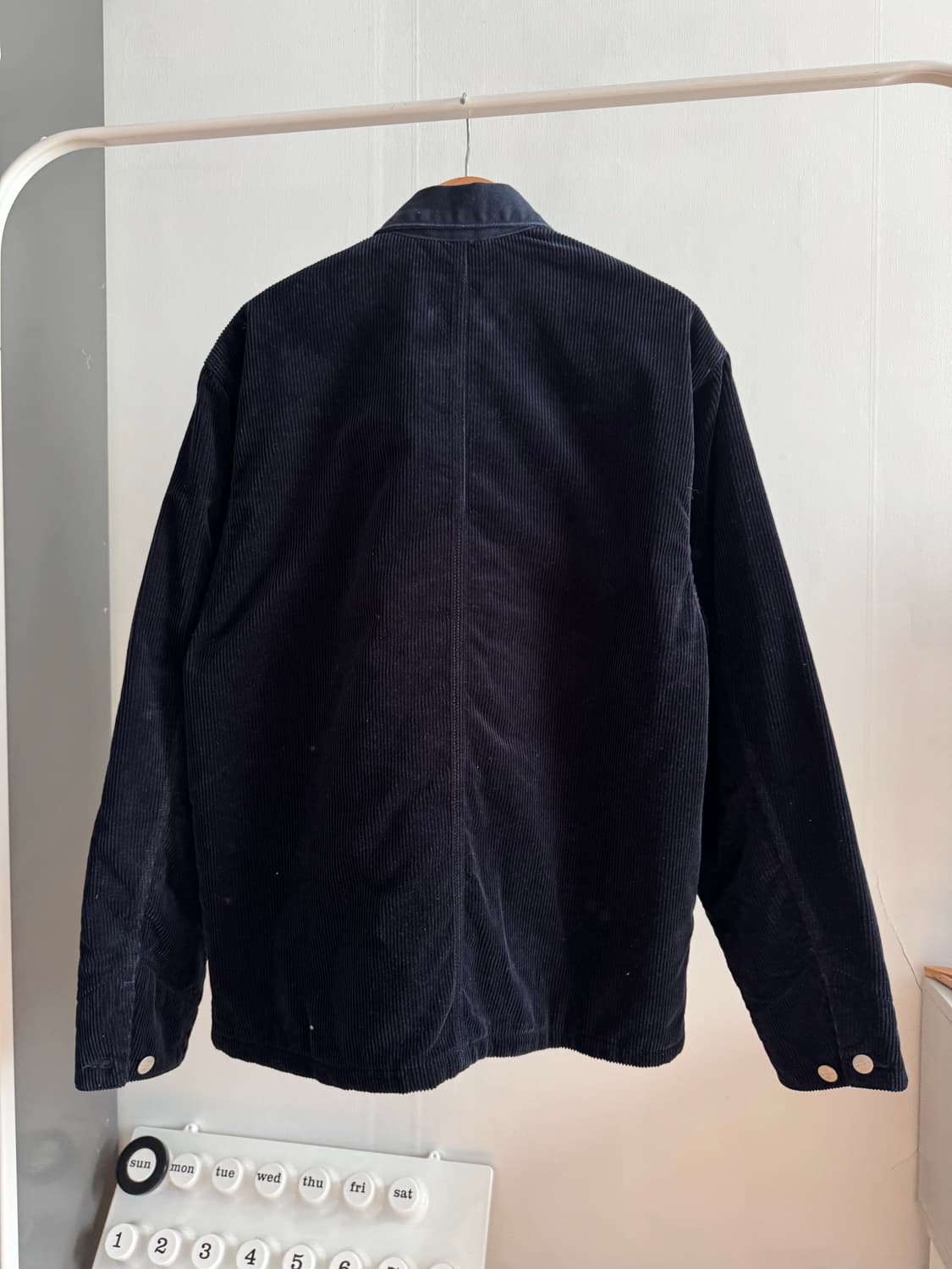 칼하트 코듀로이 미시건 코트 네이비 L 상품이미지2