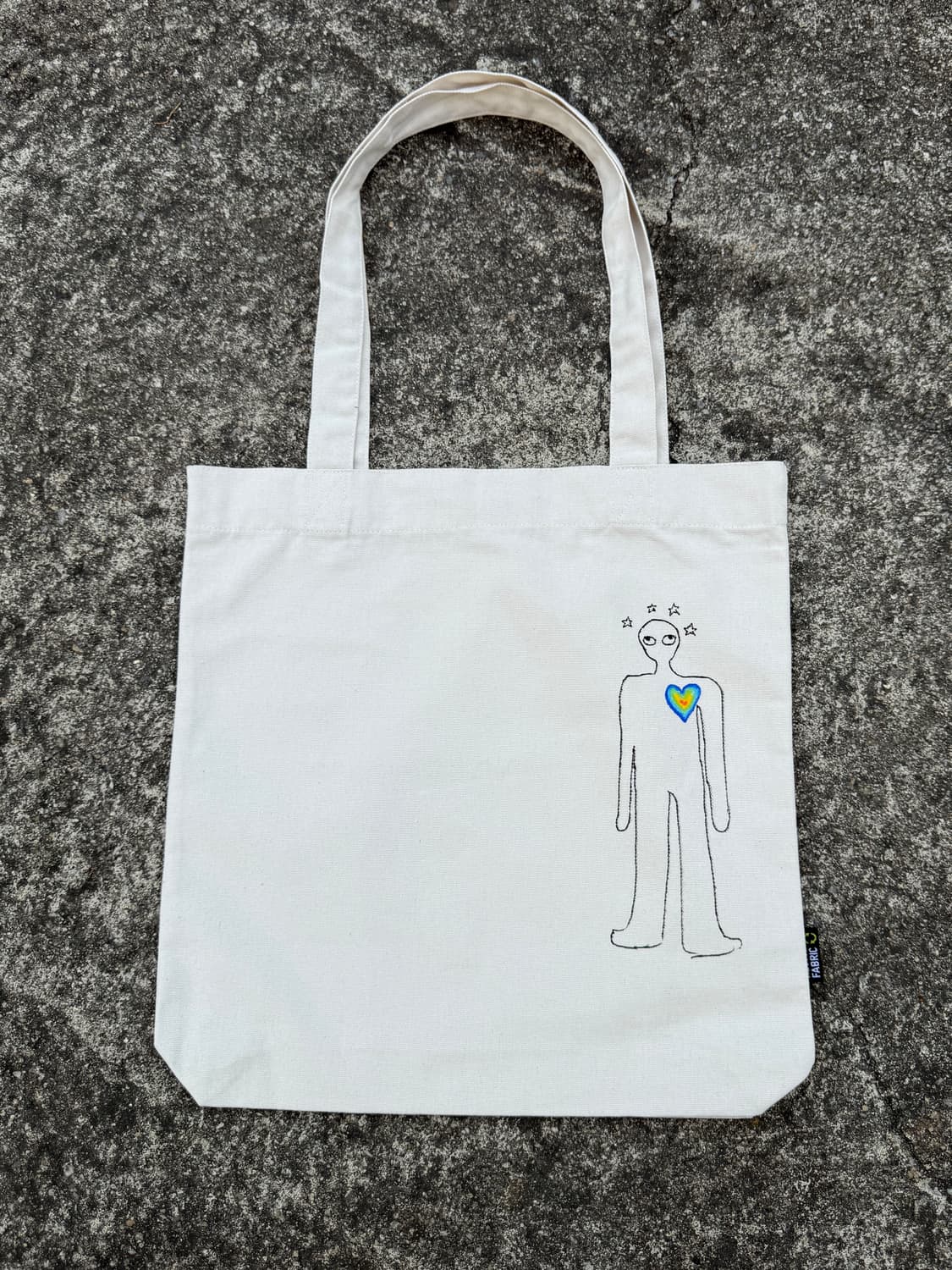 핸드페인팅 토트백 상품이미지1