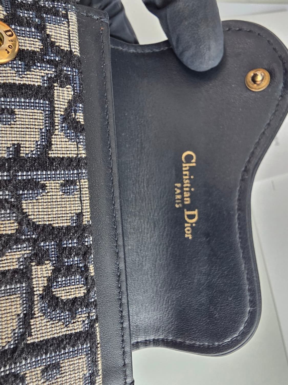 디올 오블리크 카드지갑 (영수증 포함 풀구성) 상태 매우 좋음 상품이미지4