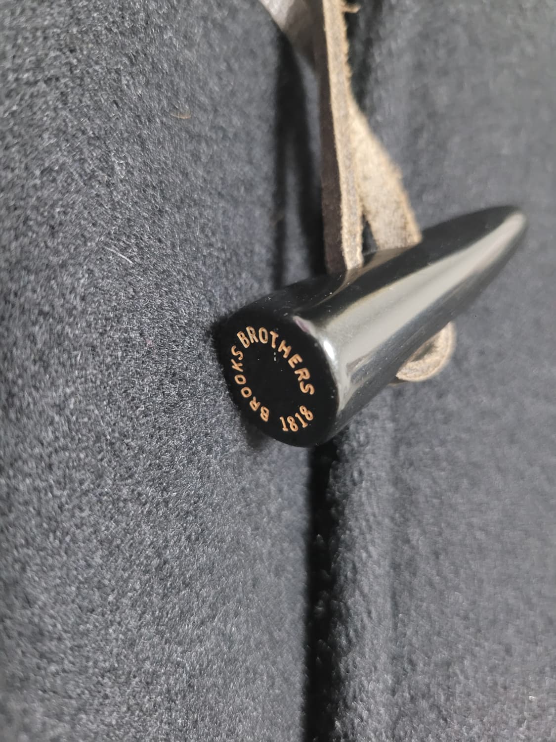 브룩스 브라더스 울 더블코트 블랙 95 (s) 상품이미지4