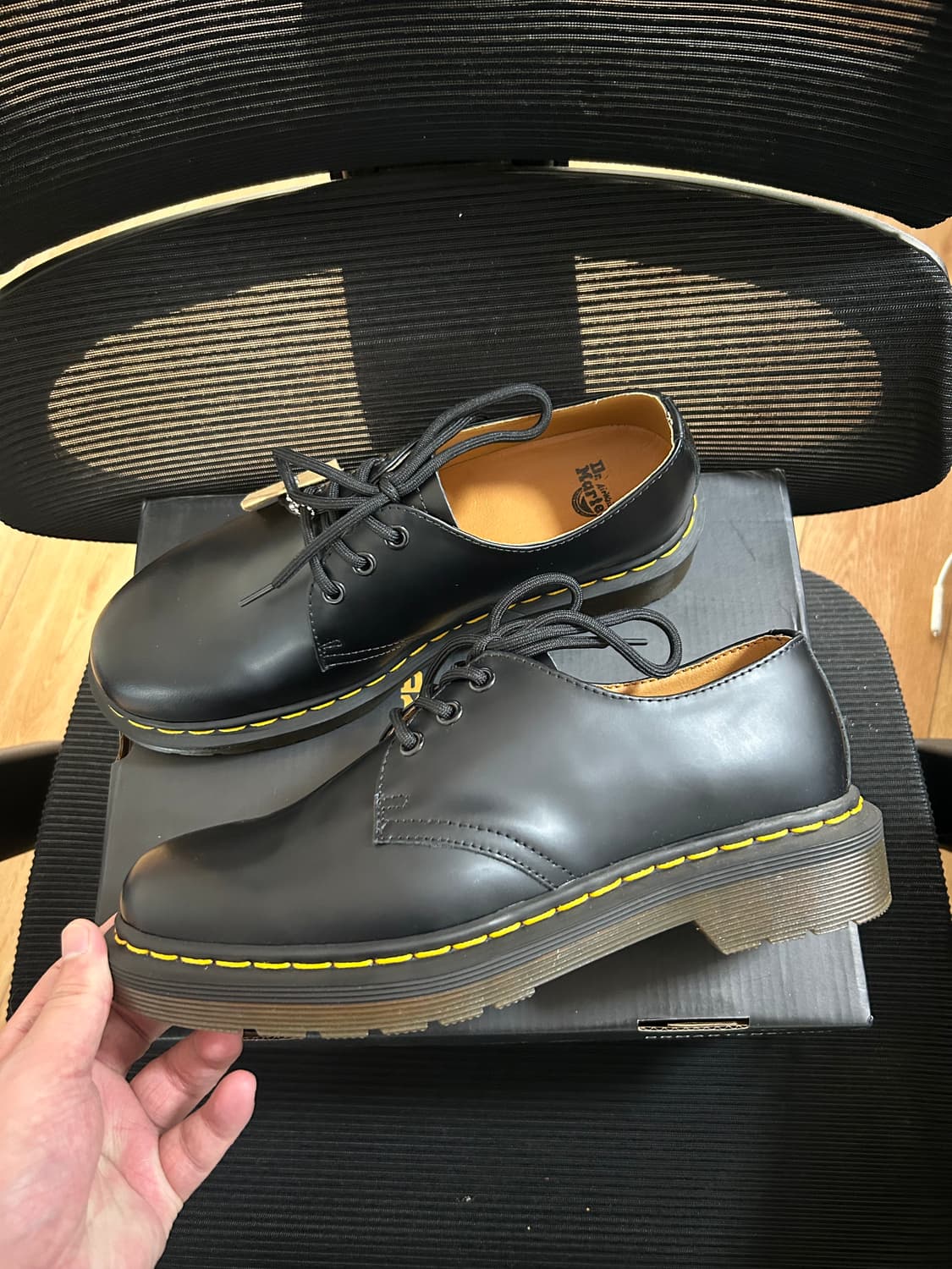 닥터마틴 1461 스무스 블랙 250mm 상품이미지2